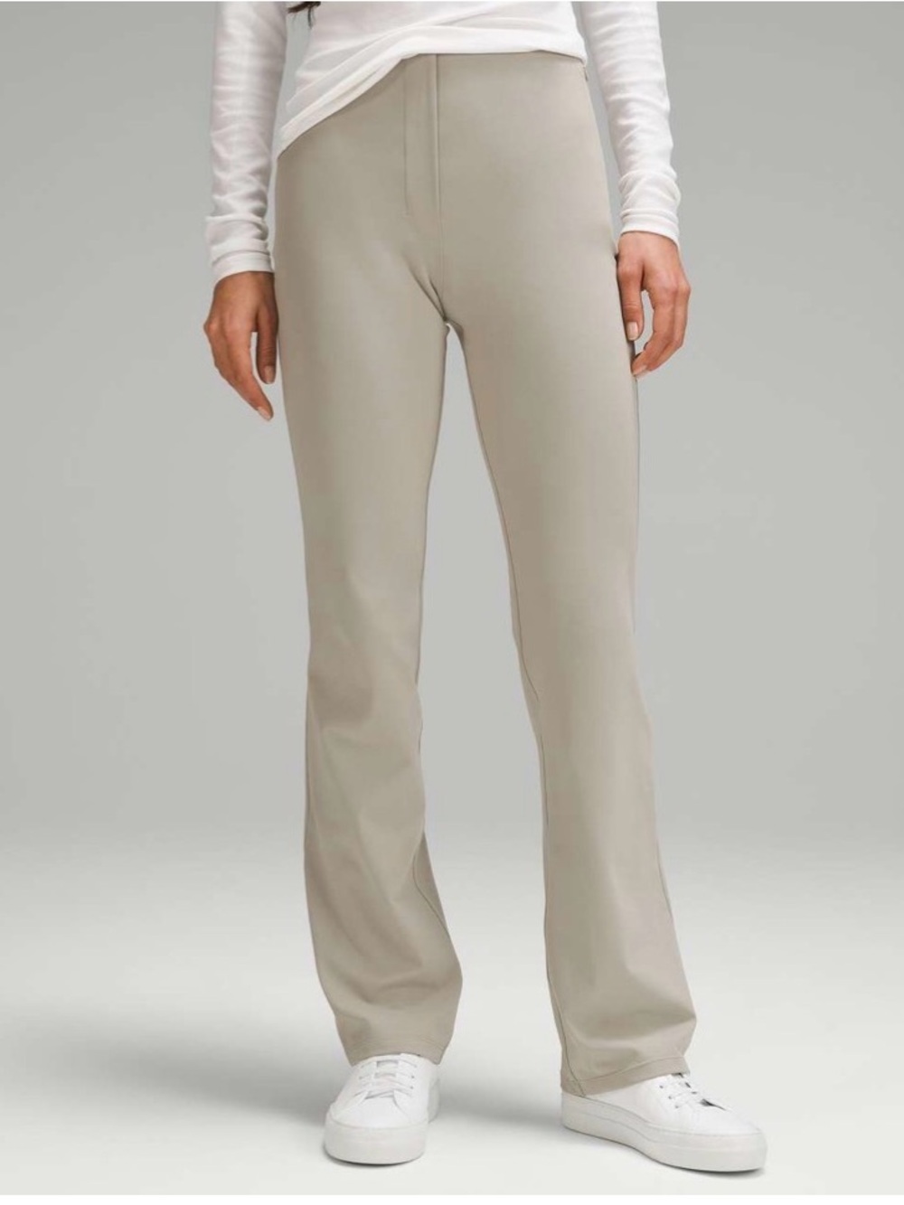 Lululemon Athletica Smooth Fit Pull-On High-Rise pants Riverstone Brown Pants 10